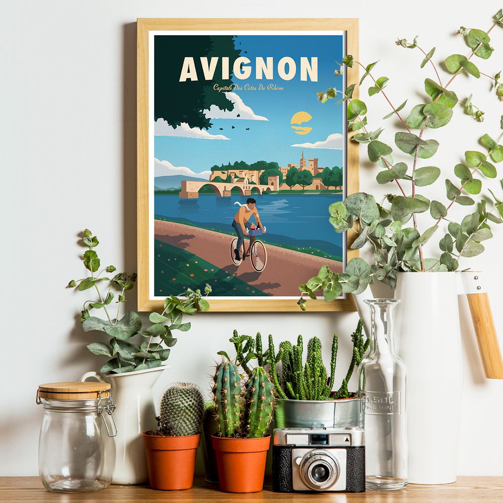 Poster - Art Print - Cities of France with Alex Asfour - SERGEANT PAPER