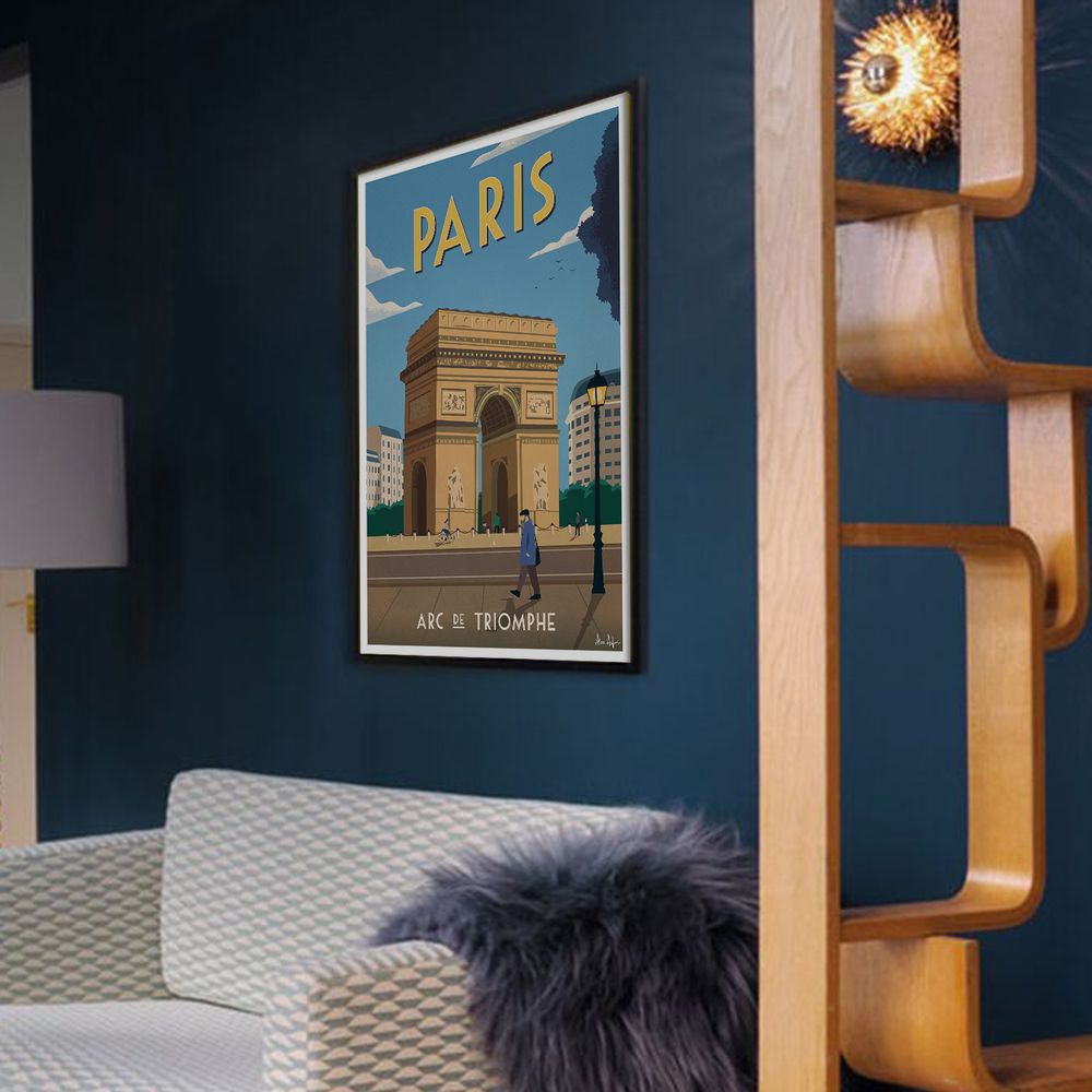 Poster - Art Print - Cities of France with Alex Asfour - SERGEANT PAPER