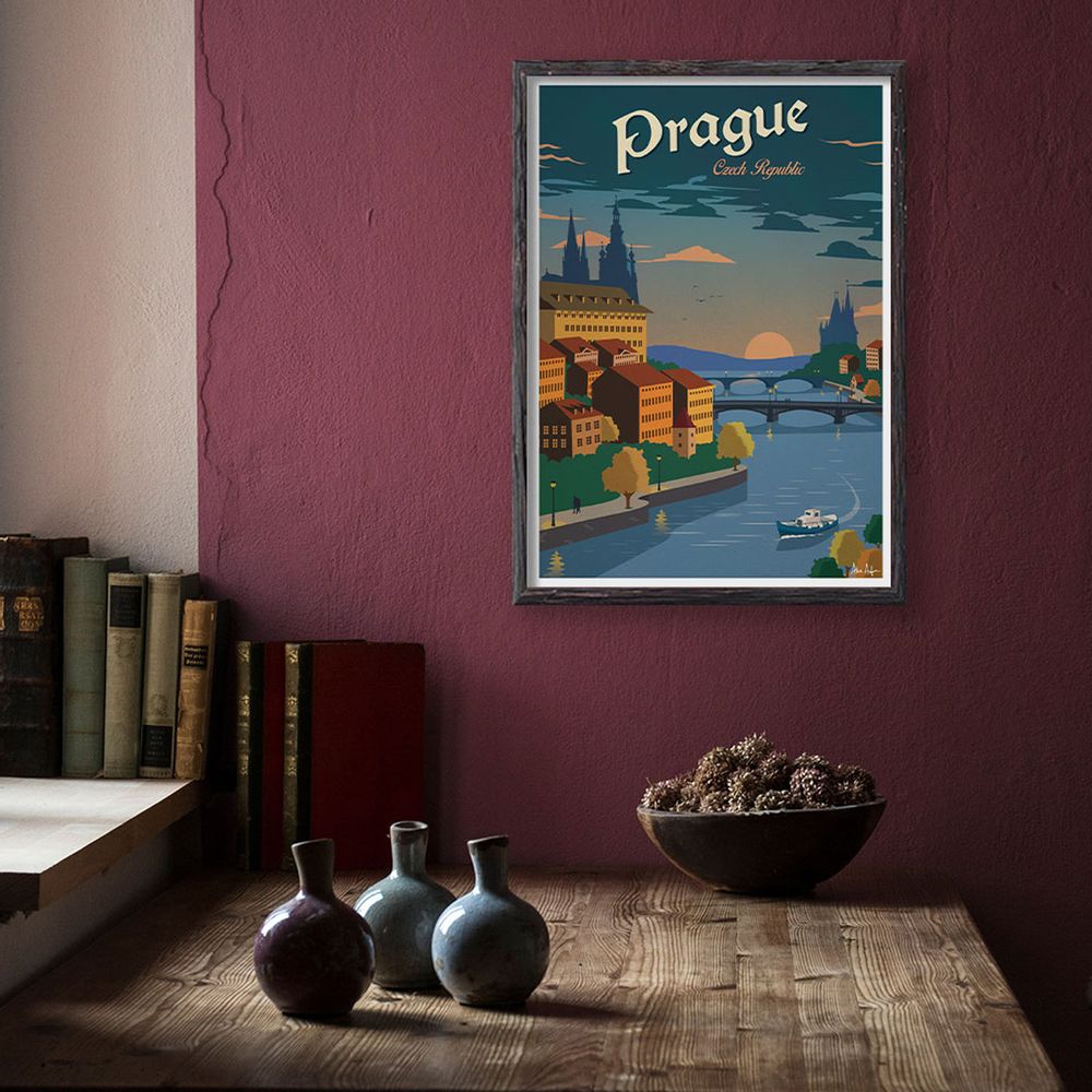 Other wall decoration - Art Print - Cities of Europe with Alex Asfour - SERGEANT PAPER