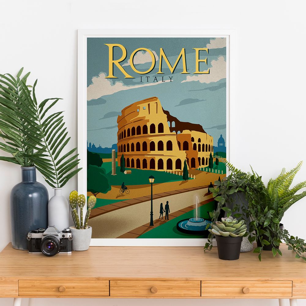 Other wall decoration - Art Print - Cities of Europe with Alex Asfour - SERGEANT PAPER