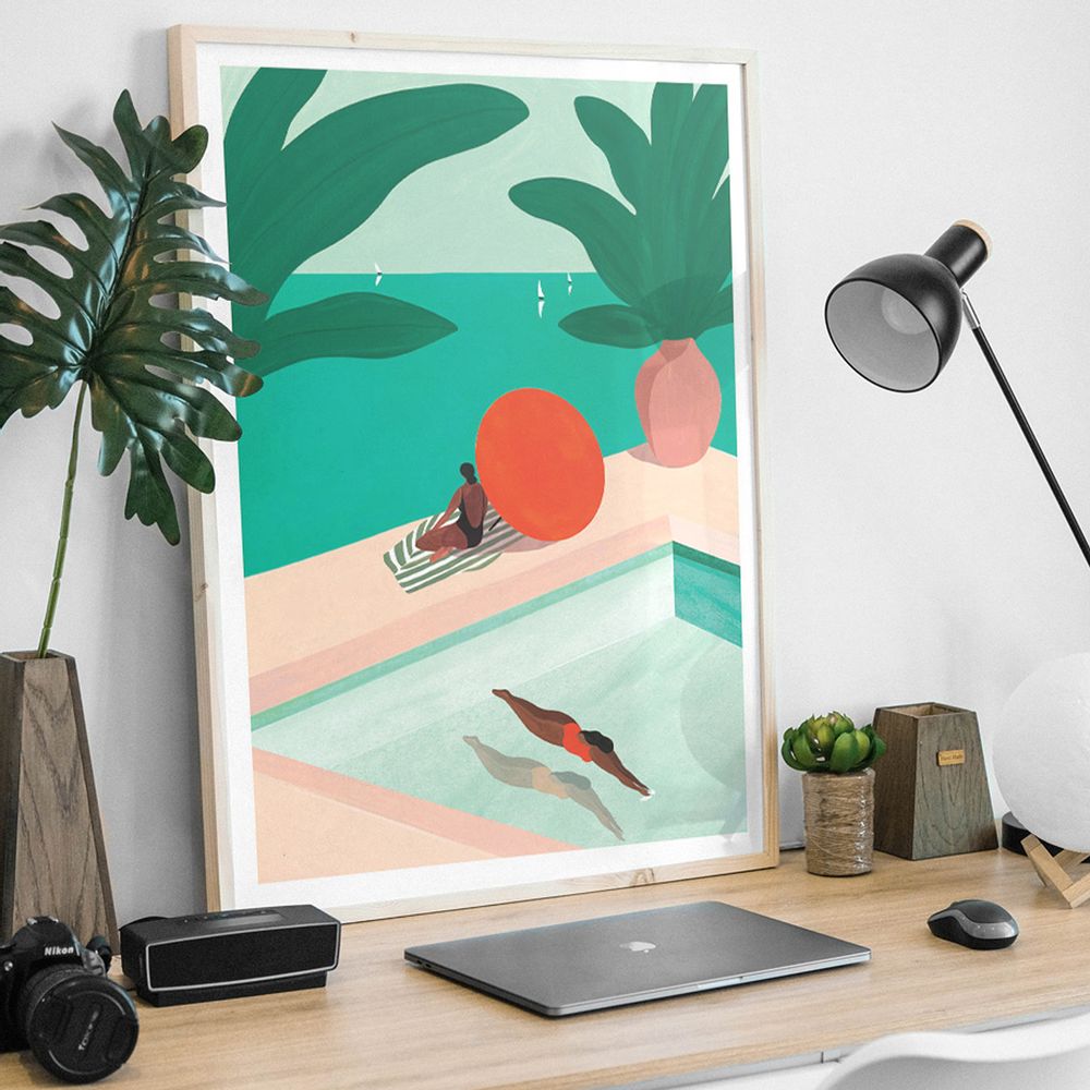 Affiches - Affiches / Illustrations - SUMMER - Léa Morichon - SERGEANT PAPER