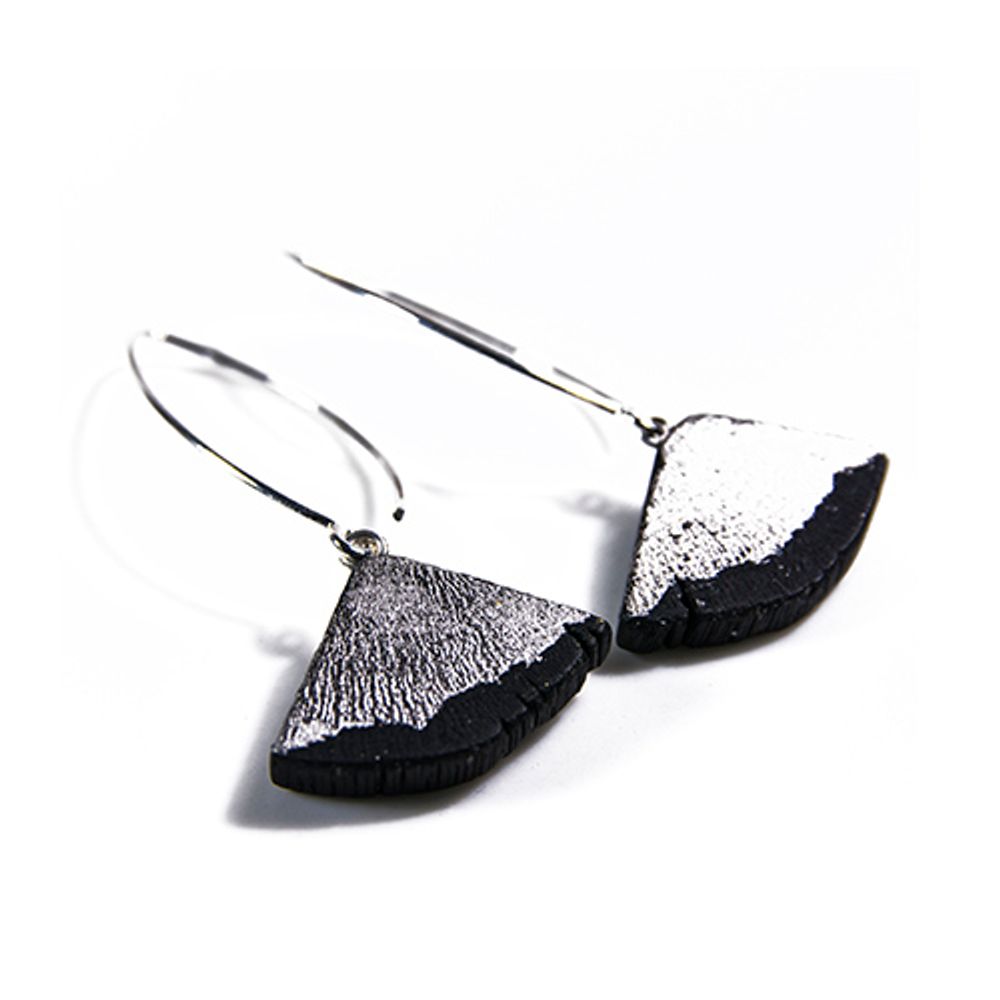 Jewelry - PALLA-FULI earrings - CHARCOAL ESKIMEÏT