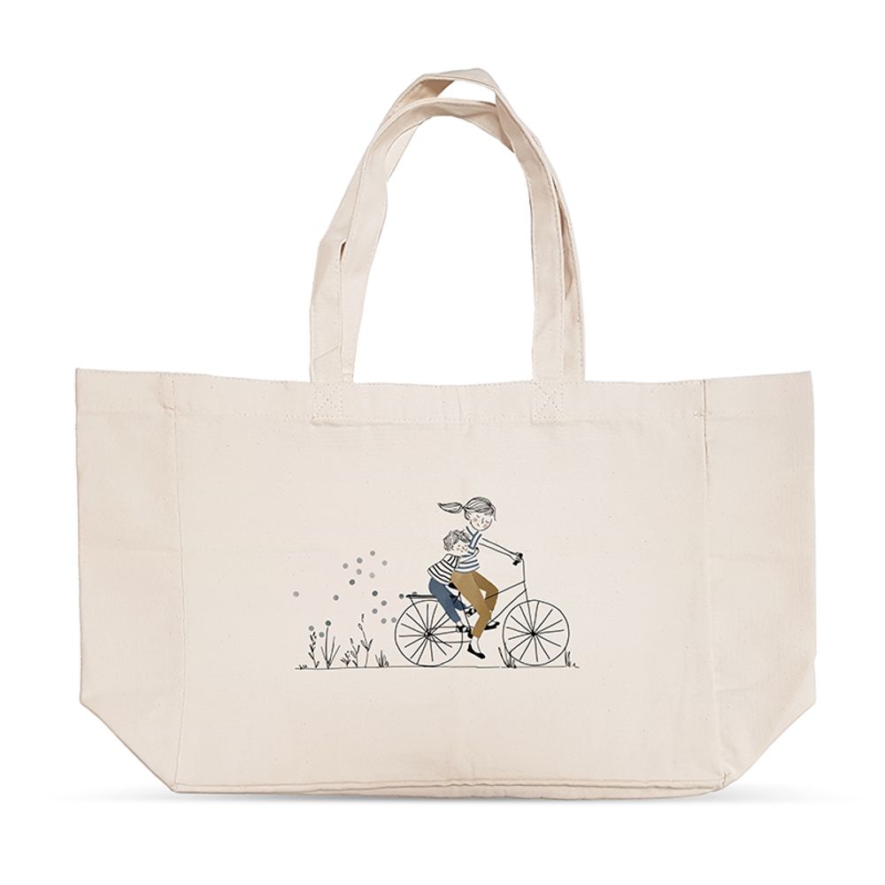 Sacs et cabas - Sac shopping en coton naturel - LABEL'TOUR
