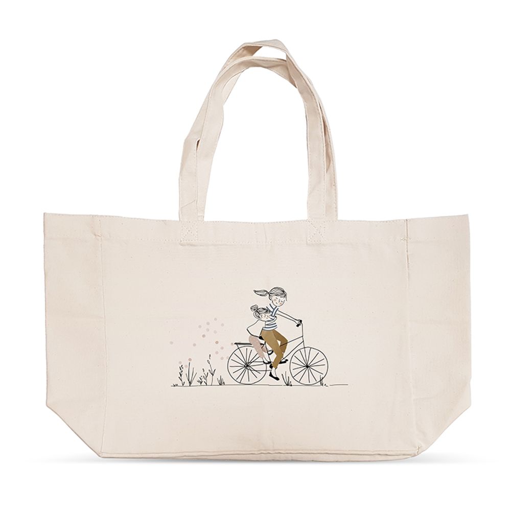 Sacs et cabas - Sac shopping en coton naturel - LABEL'TOUR
