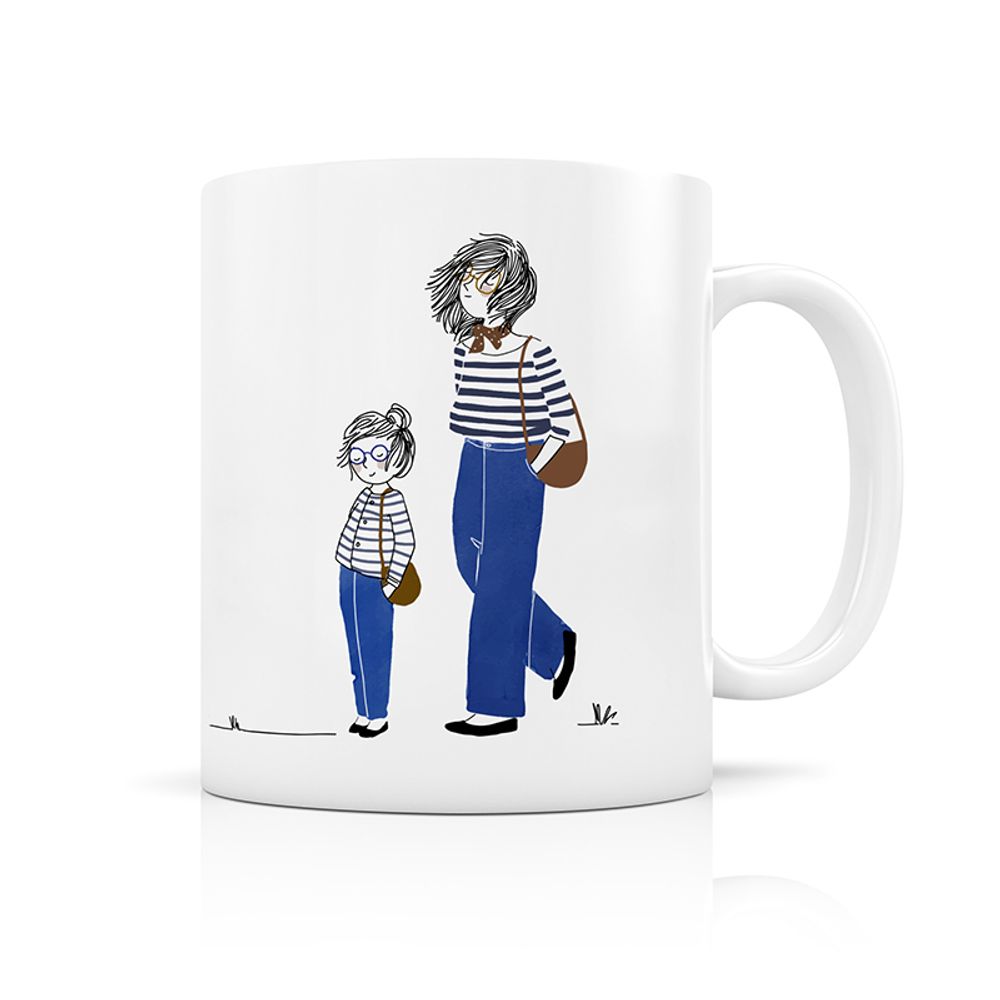 Mugs - Ceramic mug printed in France - LABEL'TOUR