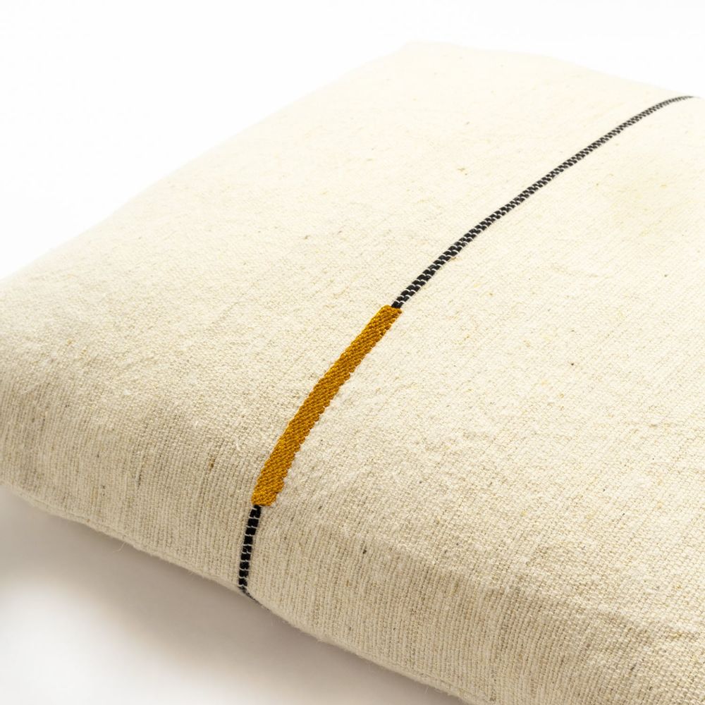 Coussins textile - Séma fibres d'ortie ligne métis - MILLE ET CLAIRE