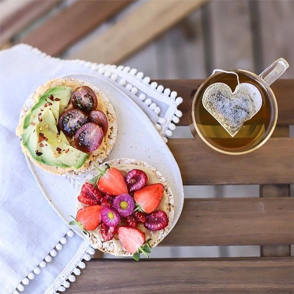 Café et thé - Sachet Thé en forme de Coeur (par 5) - TEA HERITAGE