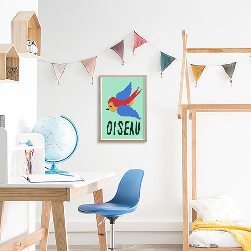 Poster - Art Print Kids with Wolfnoodle - SERGEANT PAPER