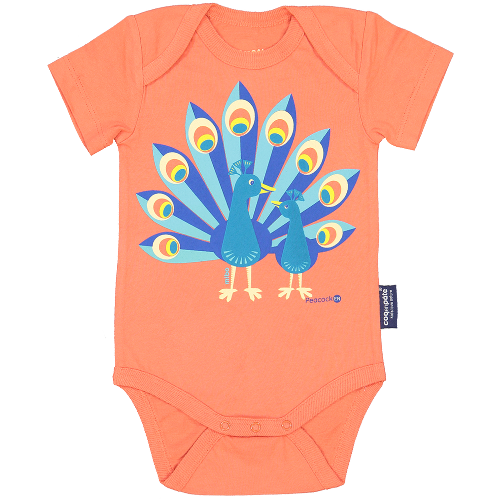 Accessoires pour puériculture - Body manches courtes Flamant Rose - COQ EN PATE