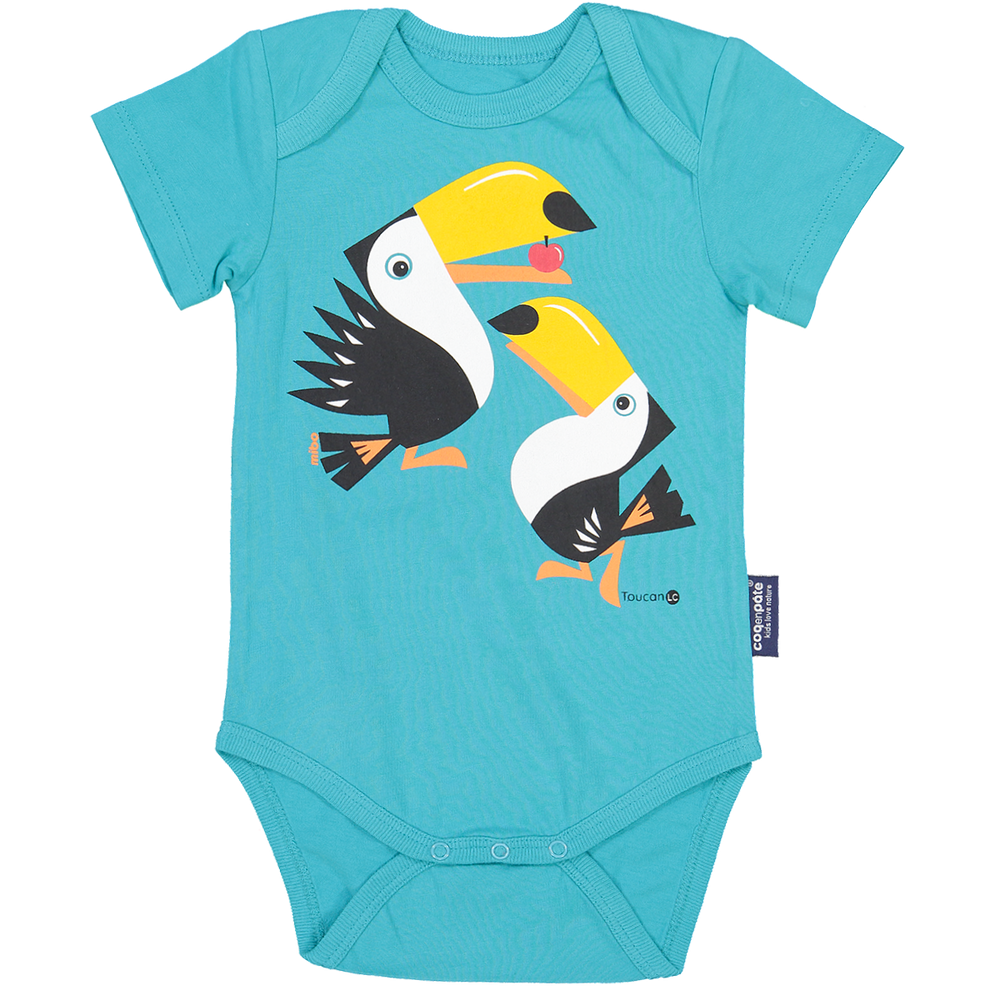 Accessoires pour puériculture - Body manches courtes Flamant Rose - COQ EN PATE