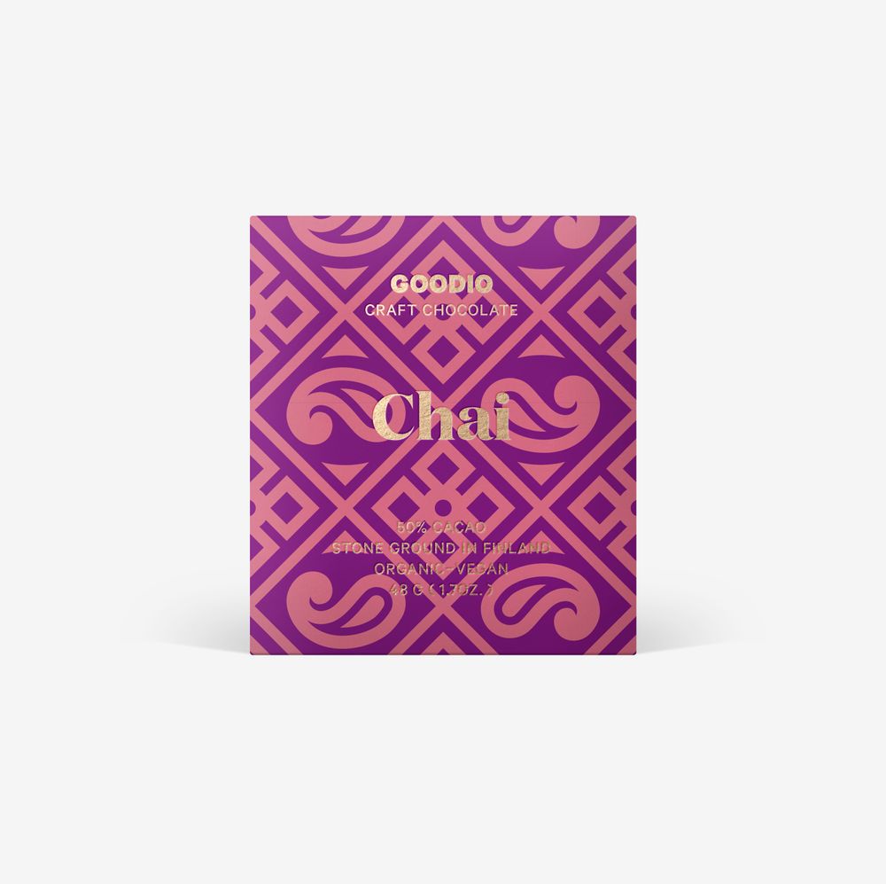 Chocolat - Chocolat Chai bio 50% - GOODIO