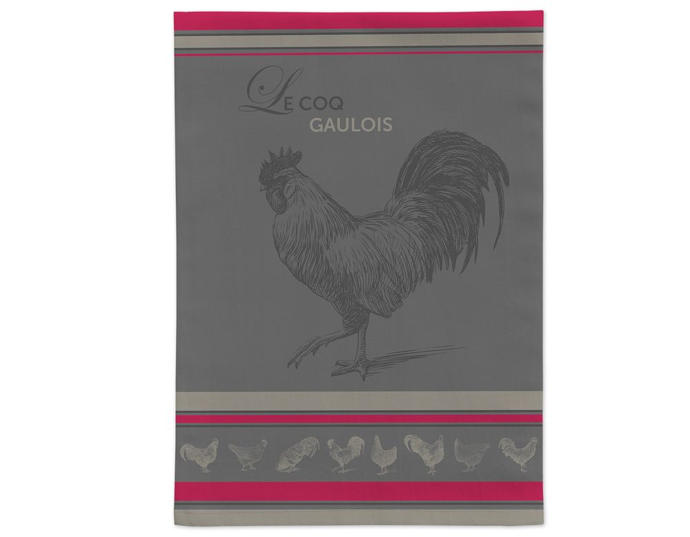 Torchons textile - Coq Gaulois / Torchon Jacquard - AUTREFOIS DÉCORATION