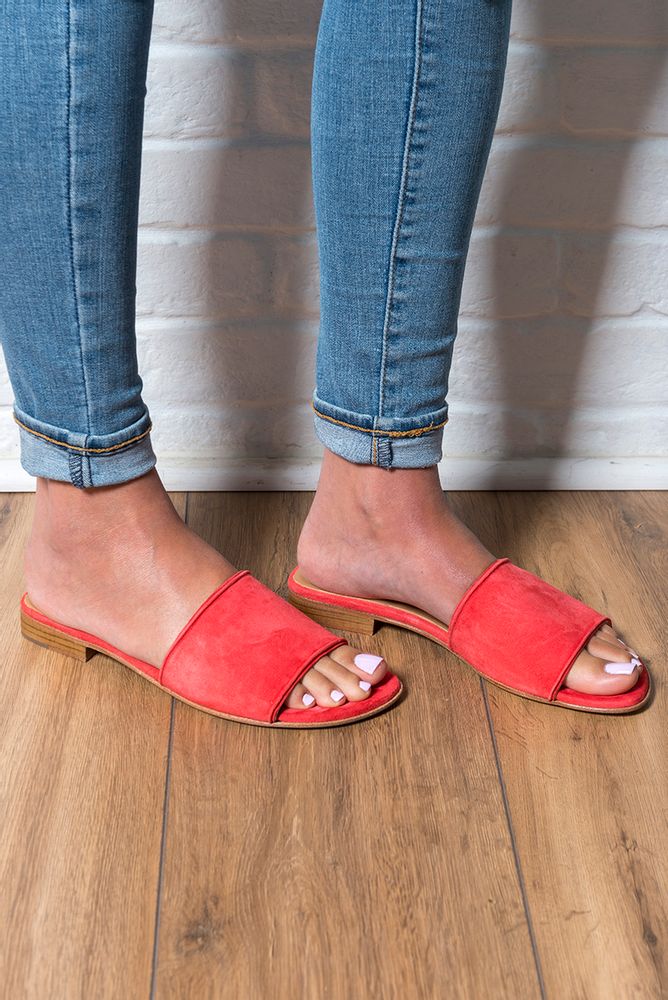 Chaussures - MULES DAIM - TRAVAUX EN COURS...