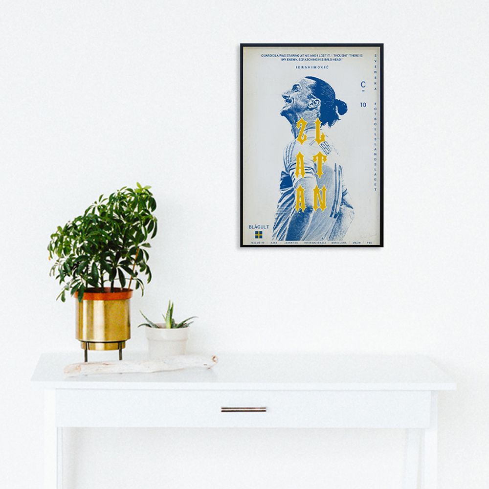 Poster - Art Print FOOT with Zoran Lucic  - SERGEANT PAPER