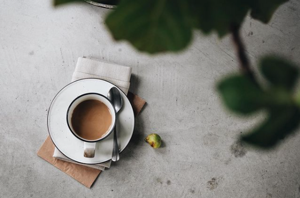 Mugs - Coffee Cup with saucer - MANSES DESIGN