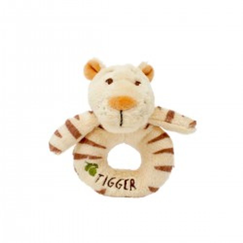 Gifts - Plush Rattle Ring Tigger and Friends The Forest of Blue Dreams - PETIT POUCE FACTORY
