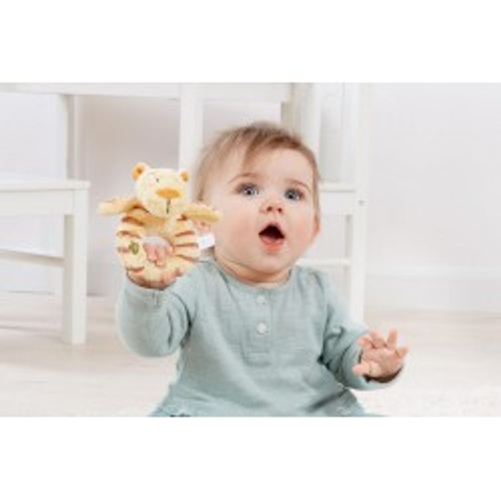 Gifts - Plush Rattle Ring Tigger and Friends The Forest of Blue Dreams - PETIT POUCE FACTORY
