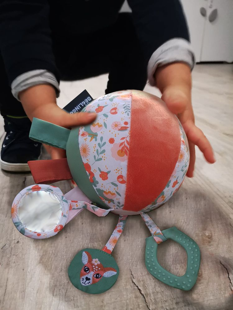 Soft toy - ACTIVITY BALL MELIMELOS LA BICHE - DEGLINGOS