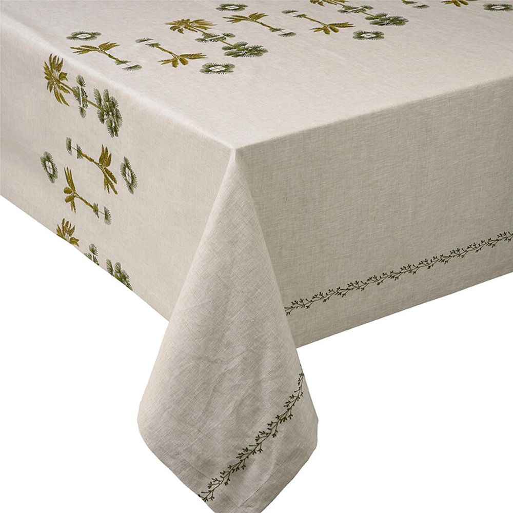 Table linen - Barbados - Linen Tablecloth - ALEXANDRE TURPAULT