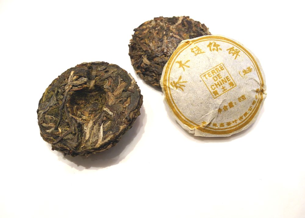 Coffee and tea - Mini tea cake Pu ER - TERRE DE CHINE
