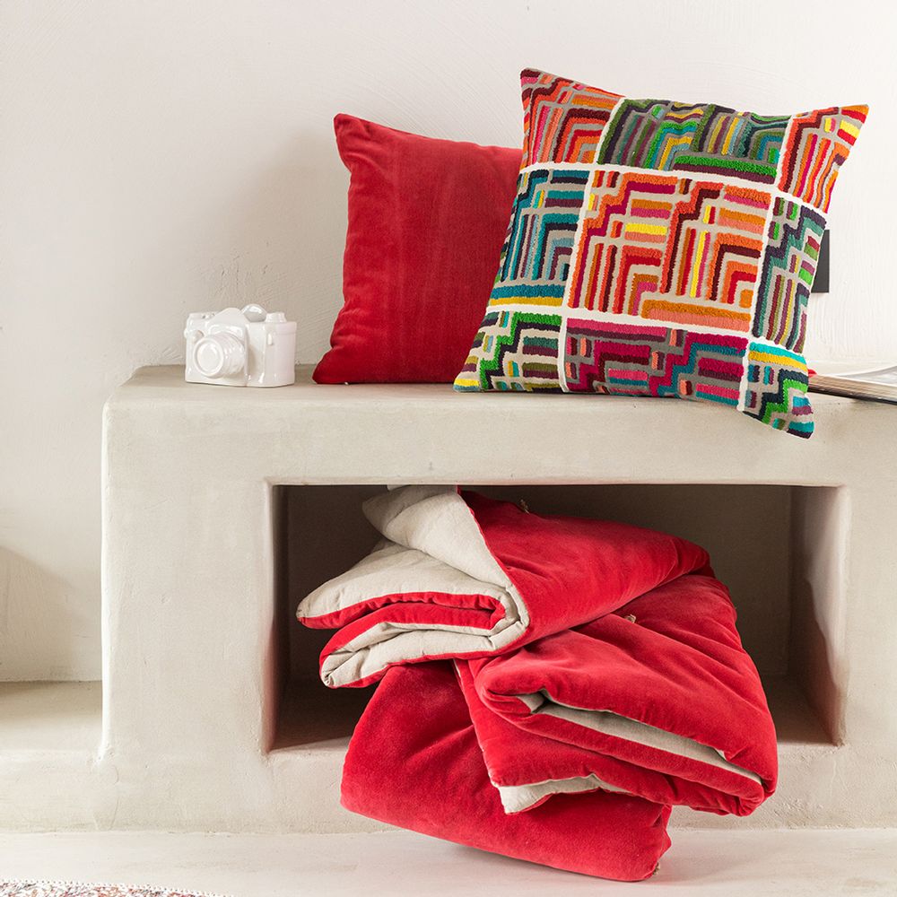 Plaids - Plaids et déco ELISE - MAISON VIVARAISE – SDE VIVARAISE WINKLER