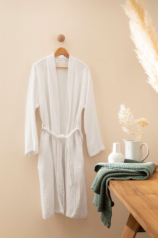 Bathrobes - Bonheur Blanc - Bathrobe - ESSIX