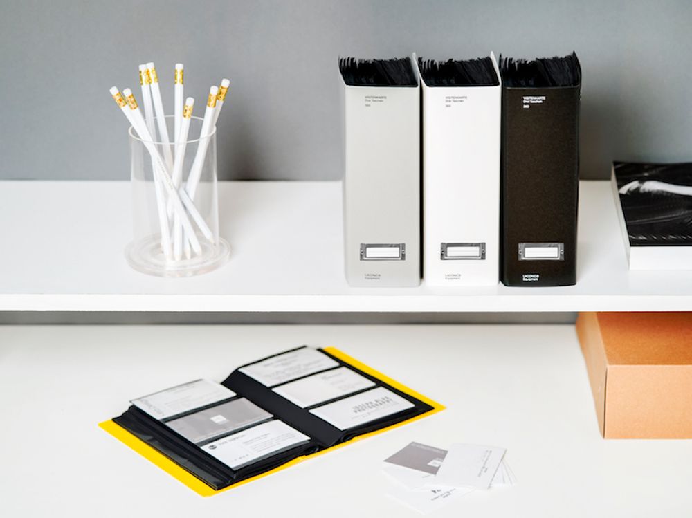 Papeterie bureau - PORTE-CARTES DE VISITE - LACONIC