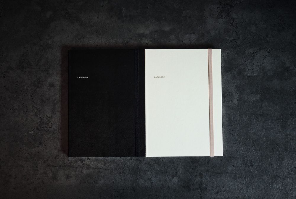 Stationery - NOTEBOOK (With Closure) - LACONIC