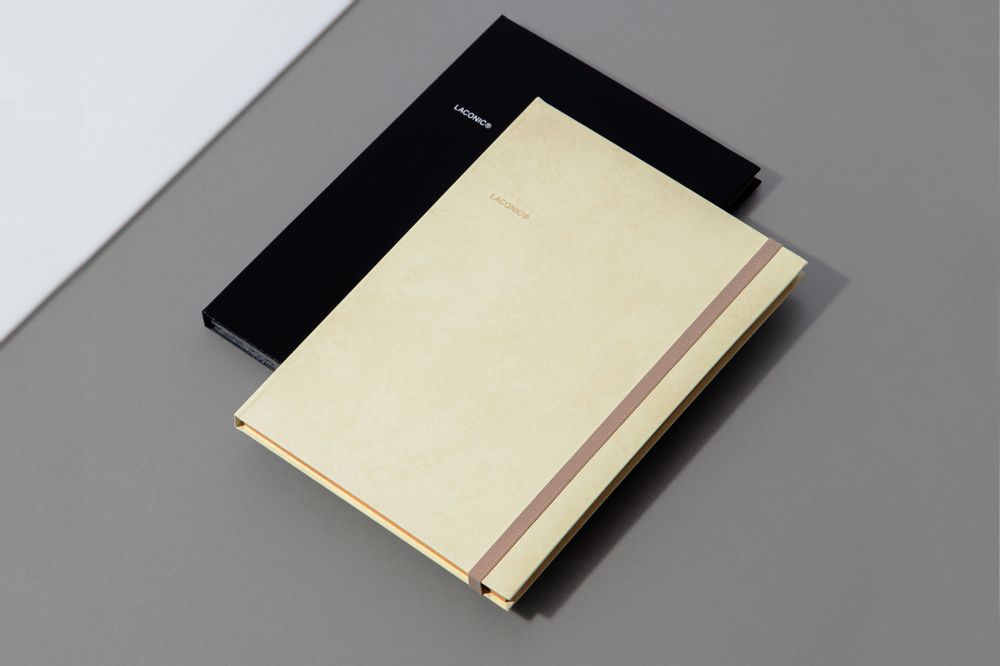 Stationery - NOTEBOOK (With Closure) - LACONIC