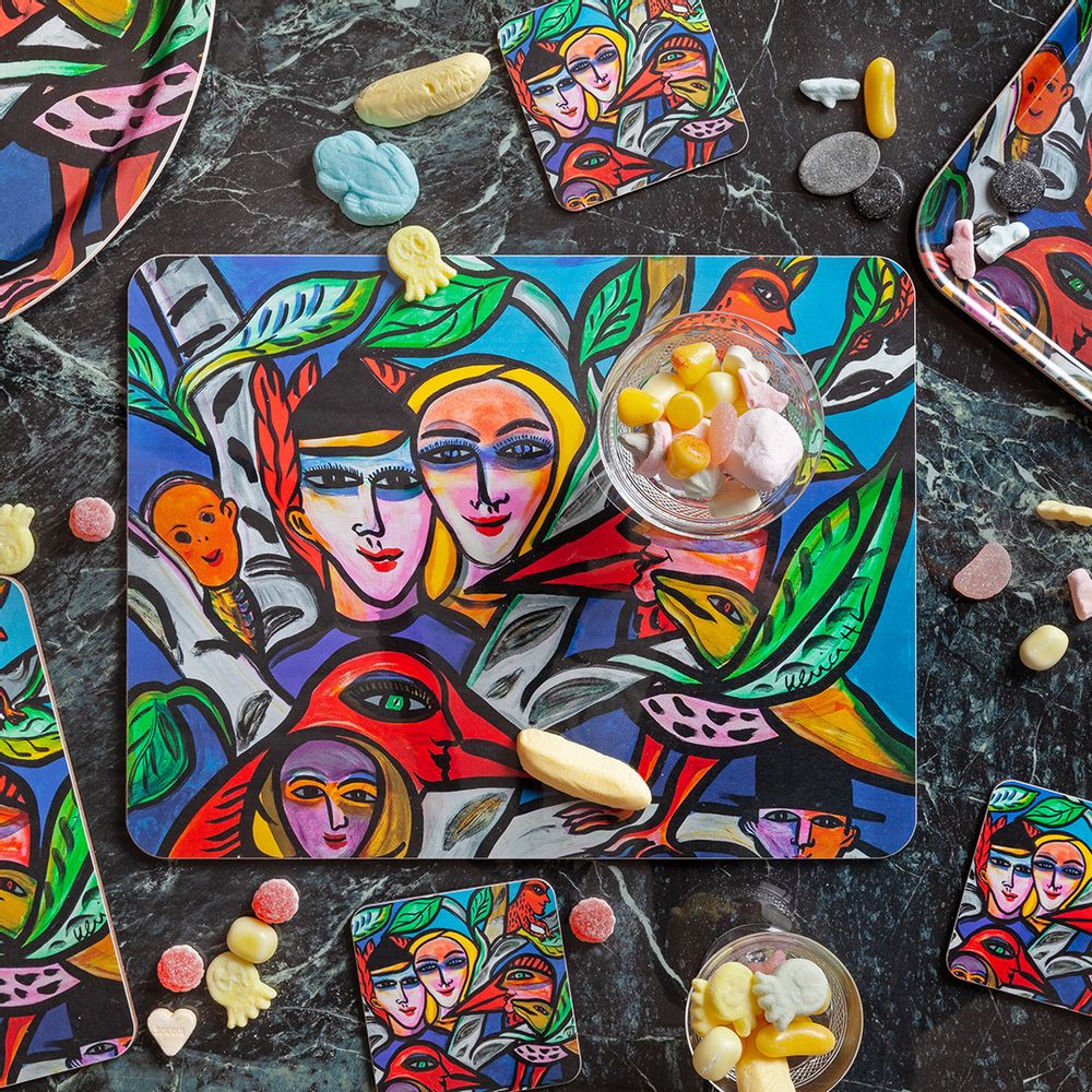 Table mat - Romance - Trays - Tablemat - Placemat - coaster - Apron - Serving trays - JAMIDA OF SWEDEN
