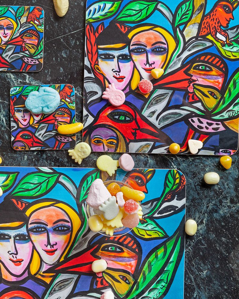 Table mat - Romance - Trays - Tablemat - Placemat - coaster - Apron - Serving trays - JAMIDA OF SWEDEN