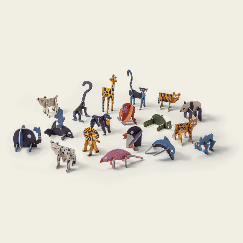 Cadeaux - Jouet - PlayIn CHOC ToyChoc Box Animaux en voie de disparition - PLAYIN CHOC