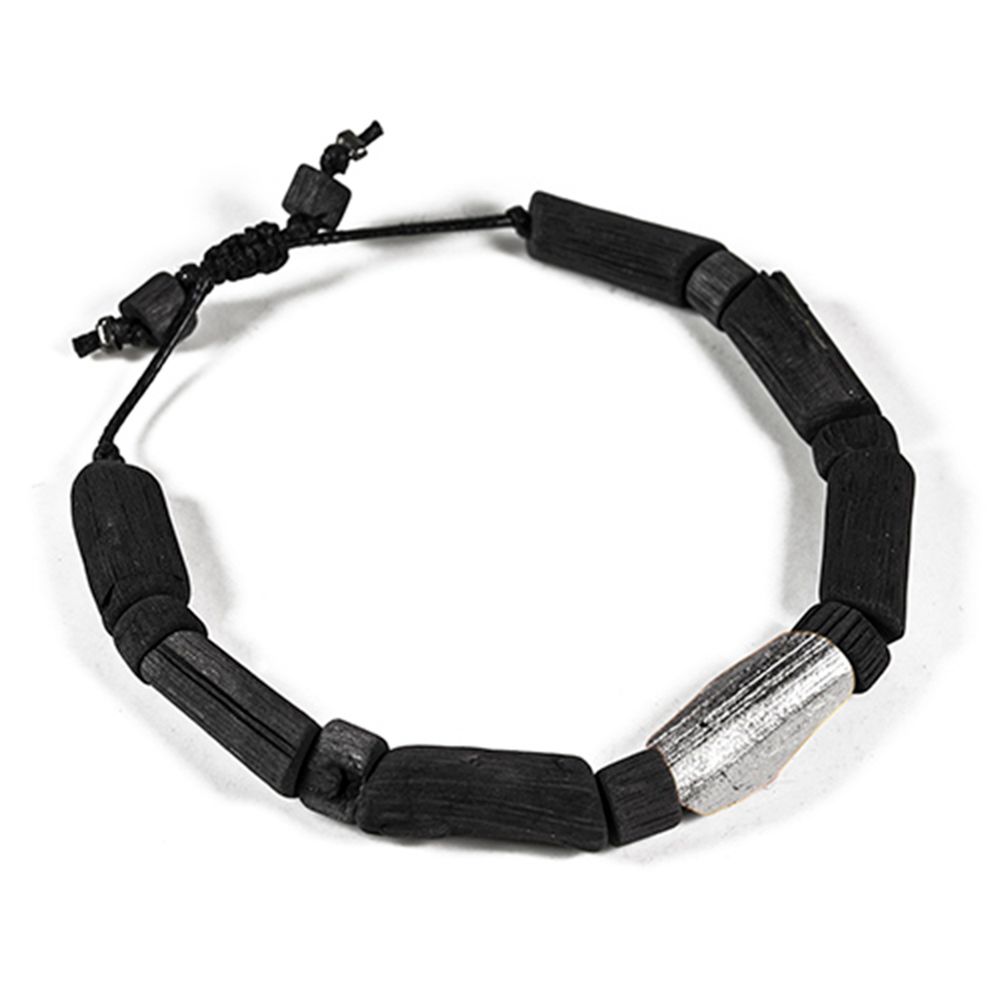 Jewelry - YAYOI Bracelet, YAYOI/PALLA, YAYOI-KIN - CHARCOAL ESKIMEÏT