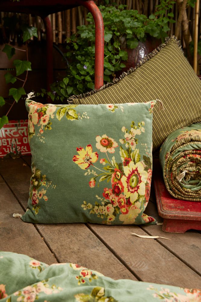 Coussins textile - BANGALORE Coussin 45x45 cm - EN FIL D'INDIENNE...
