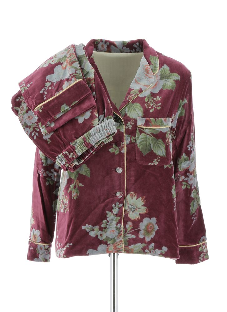Homewear - BANGALORE Pyjamas Velours - EN FIL D'INDIENNE...