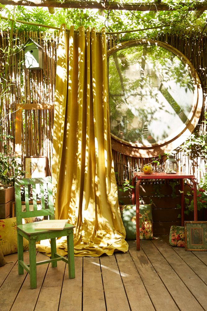Rideaux et voilages - NAMASTE Curtain 180x300 cm - EN FIL D'INDIENNE...
