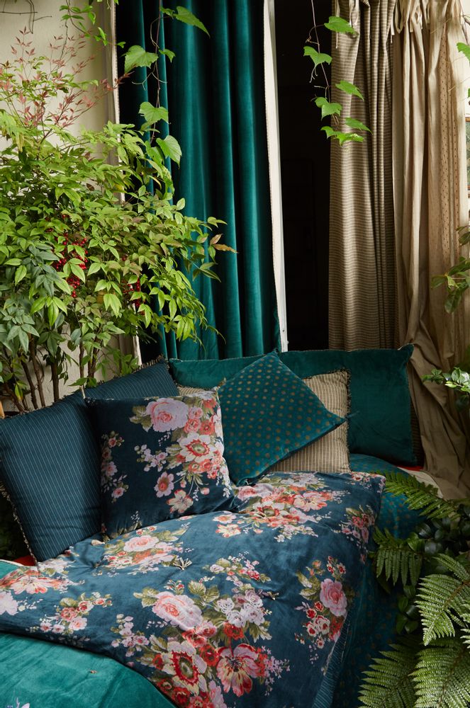 Fabric cushions - NAMASTE Cushion 50x100 cm - EN FIL D'INDIENNE...