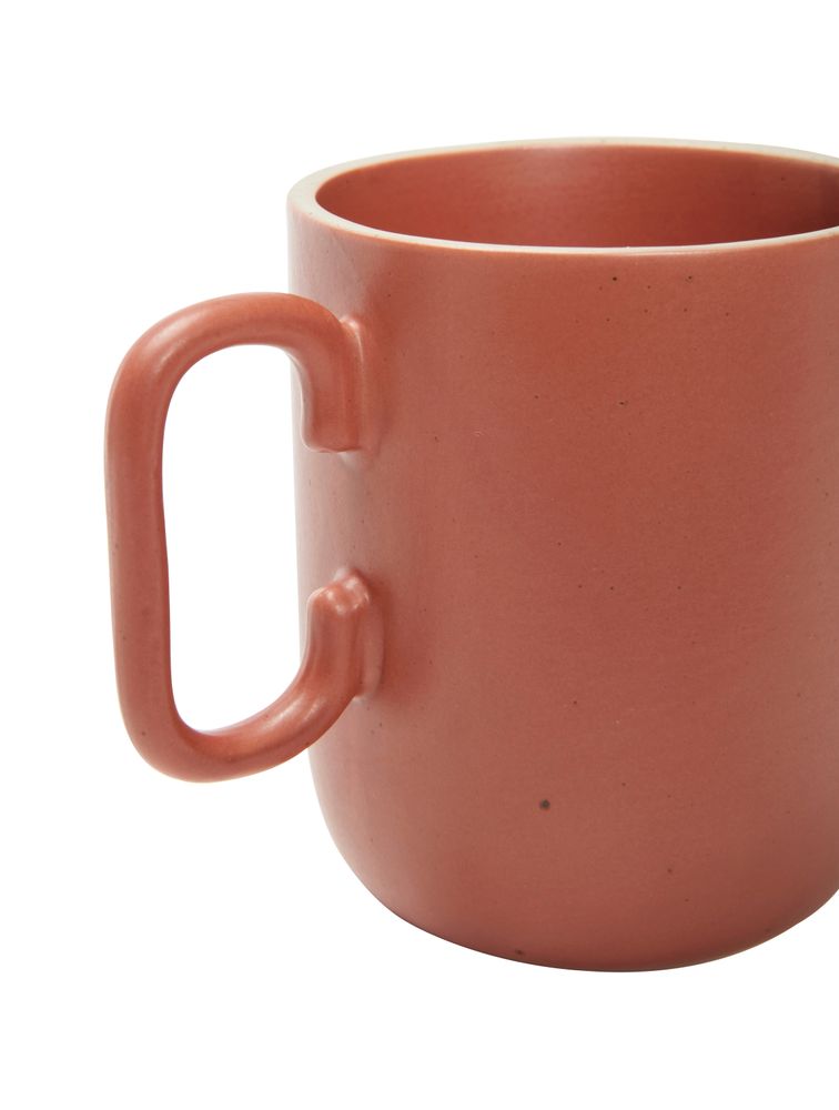 Tasses et mugs - Tasse, céramique, rouge - HÜBSCH