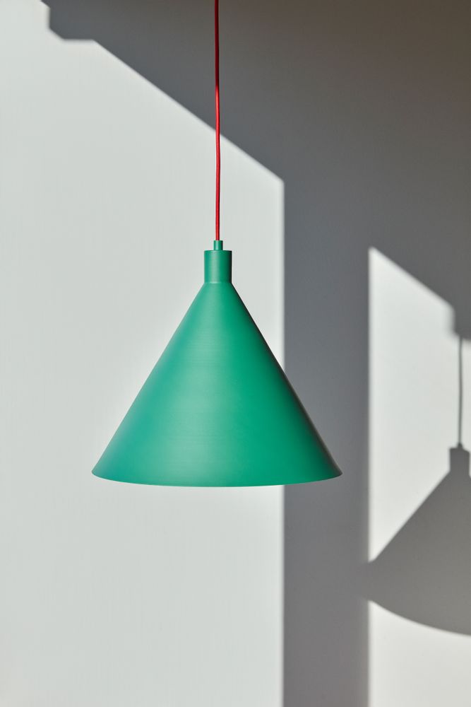 Plafonniers - Suspension, métal, vert/rouge - HÜBSCH