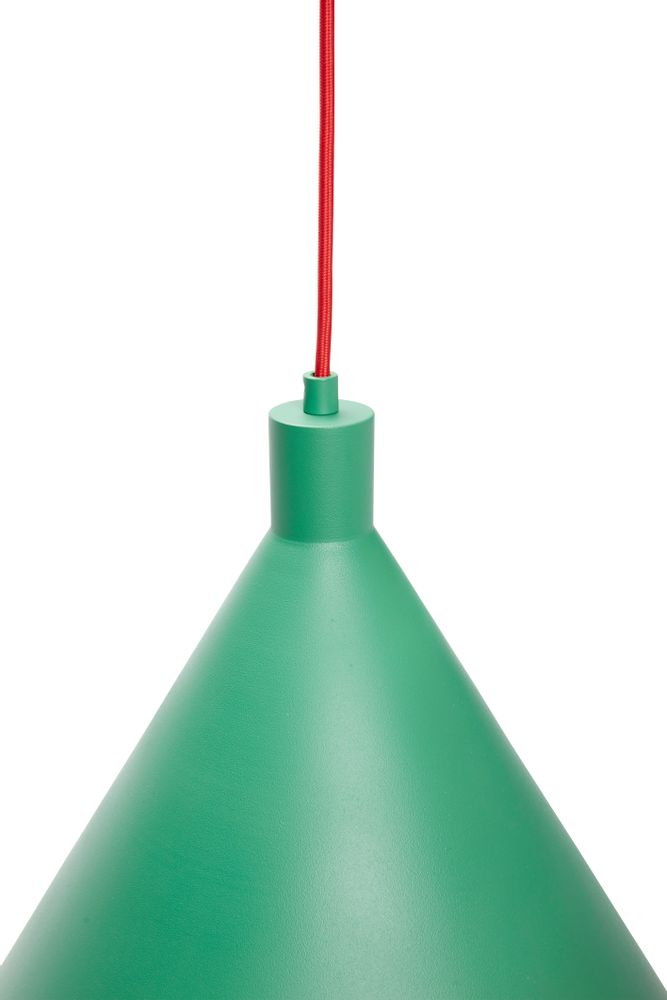 Plafonniers - Suspension, métal, vert/rouge - HÜBSCH