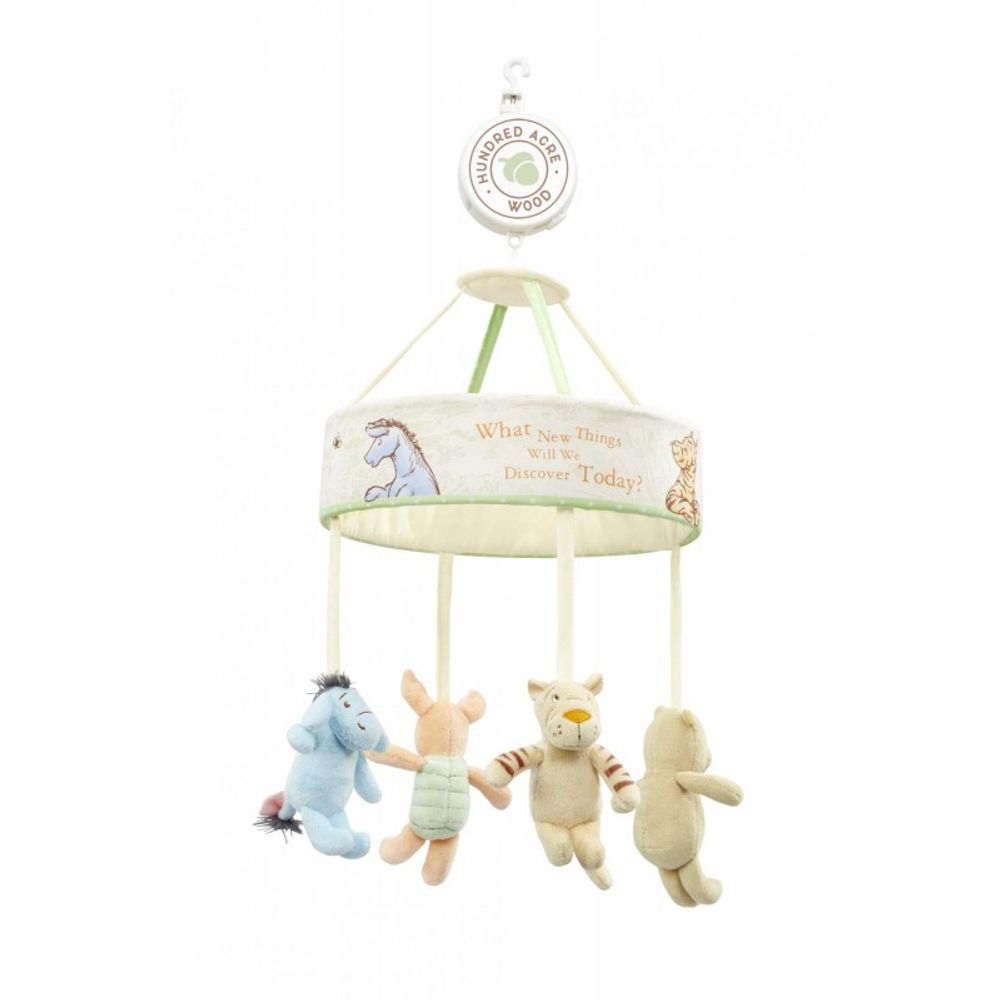Gifts - Musical mobile Winnie & cie The Forest of Blue Dreams - PETIT POUCE FACTORY