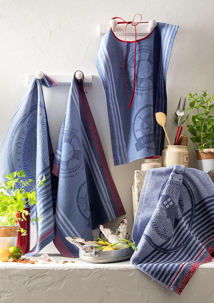 Tea towel - Côte Ouest / Tea towel - COUCKE