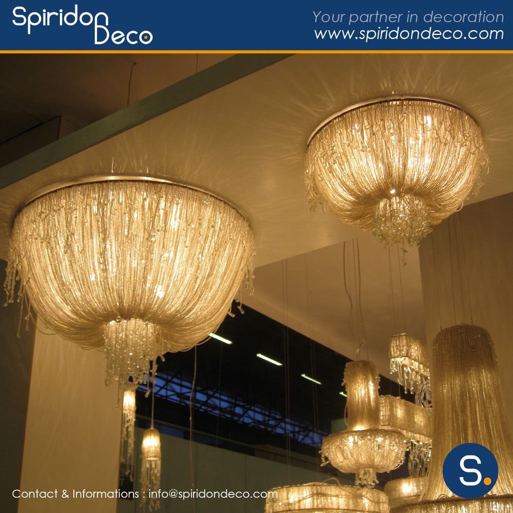 Ceiling lights - Ceiling-light CASCADE - SPIRIDON DECO