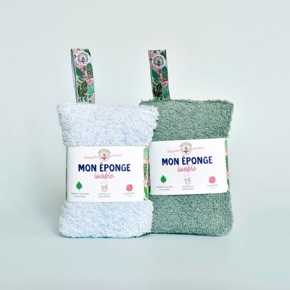 Kitchen linens - My Ecological Washable Sponge - ANOTHERWAY