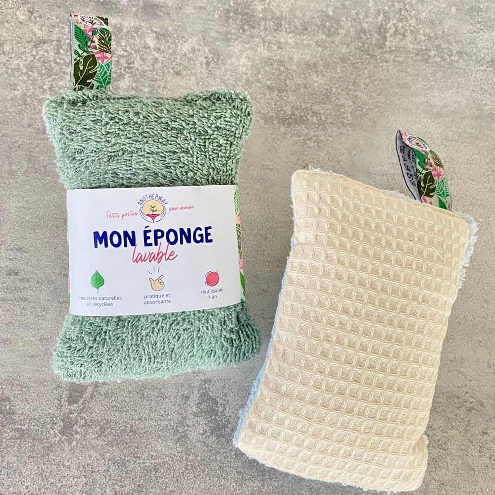 Kitchen linens - My Ecological Washable Sponge - ANOTHERWAY