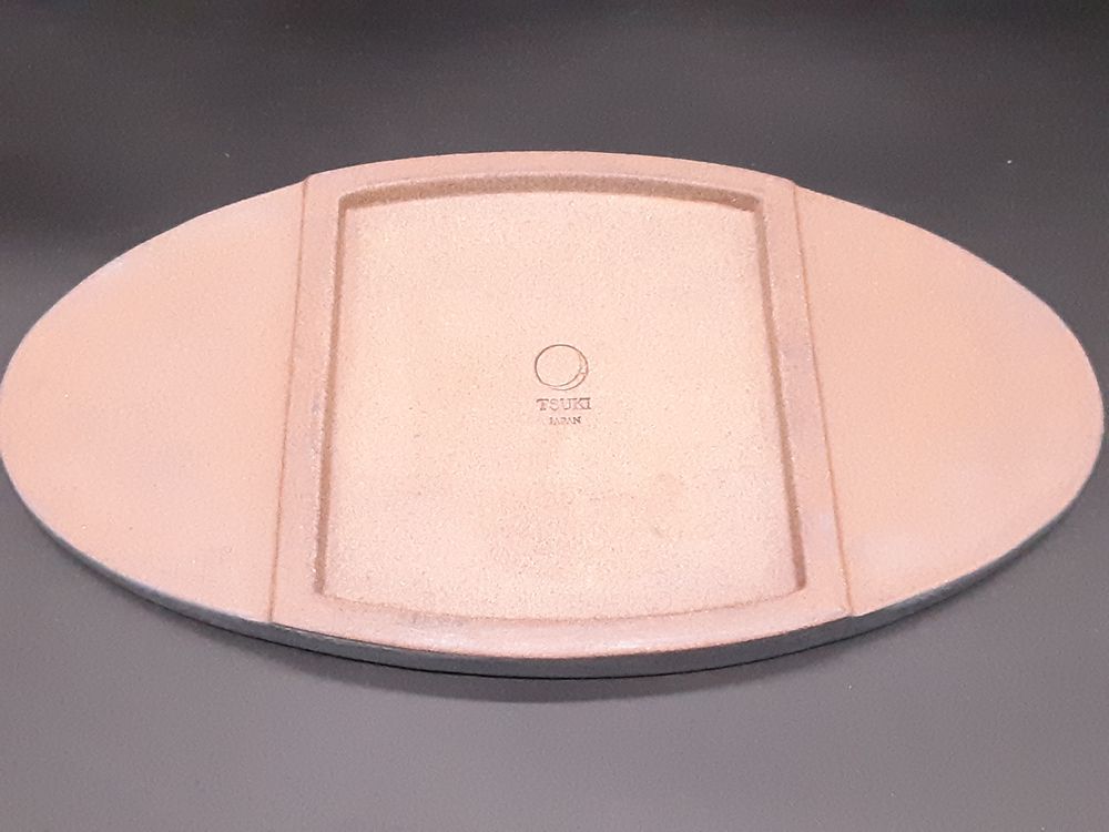 Assiettes de réception - Plaque plate ovale 300／Plaque plate ovale 300-YUKI - TSUKI YASUDAKAWARA JAPAN