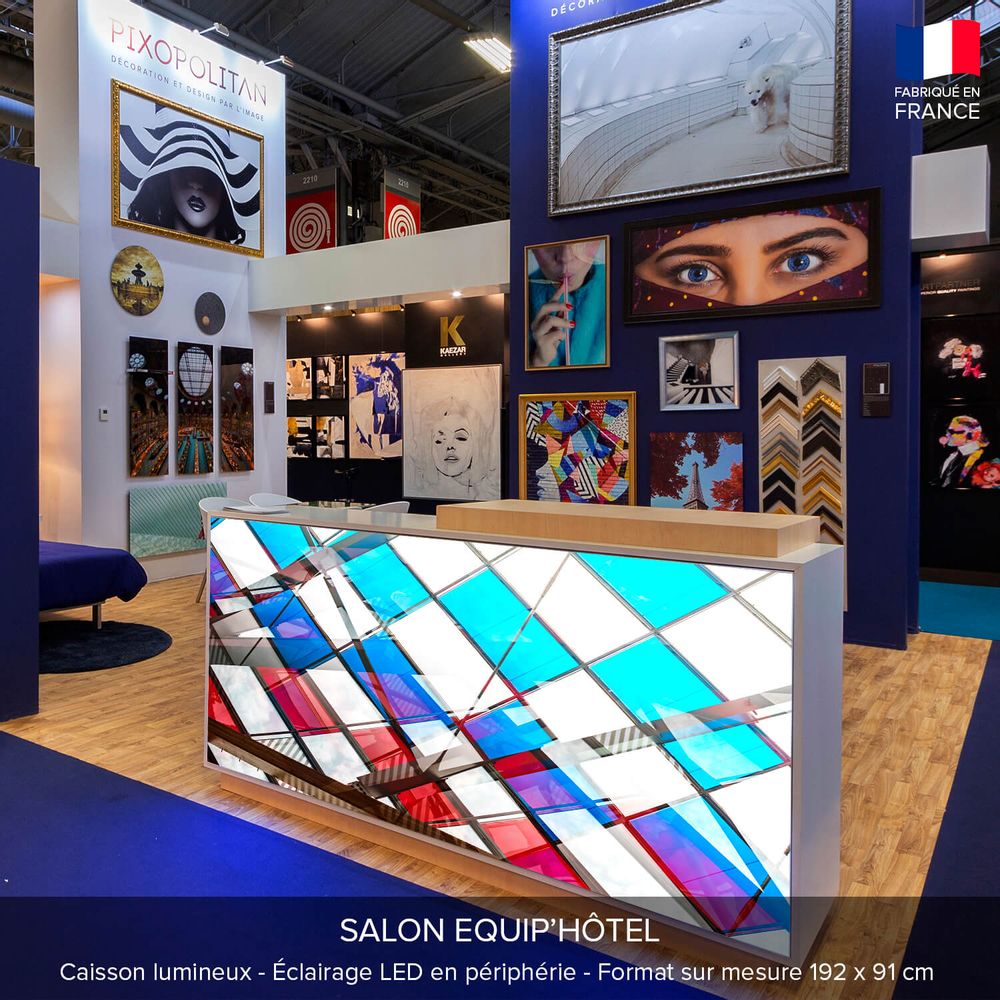 Autres décorations murales - Caisson lumineux - PIXOPOLITAN