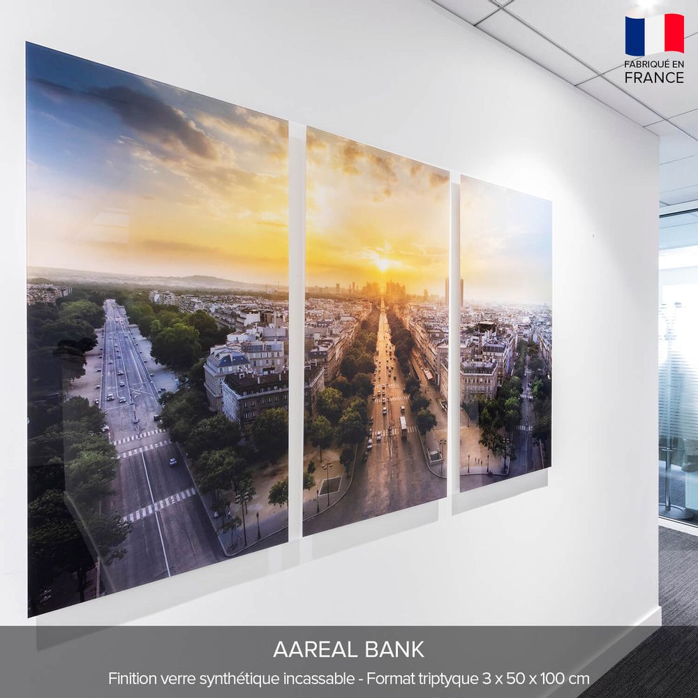 Art photos - Triptych art prints on rigid support - PIXOPOLITAN