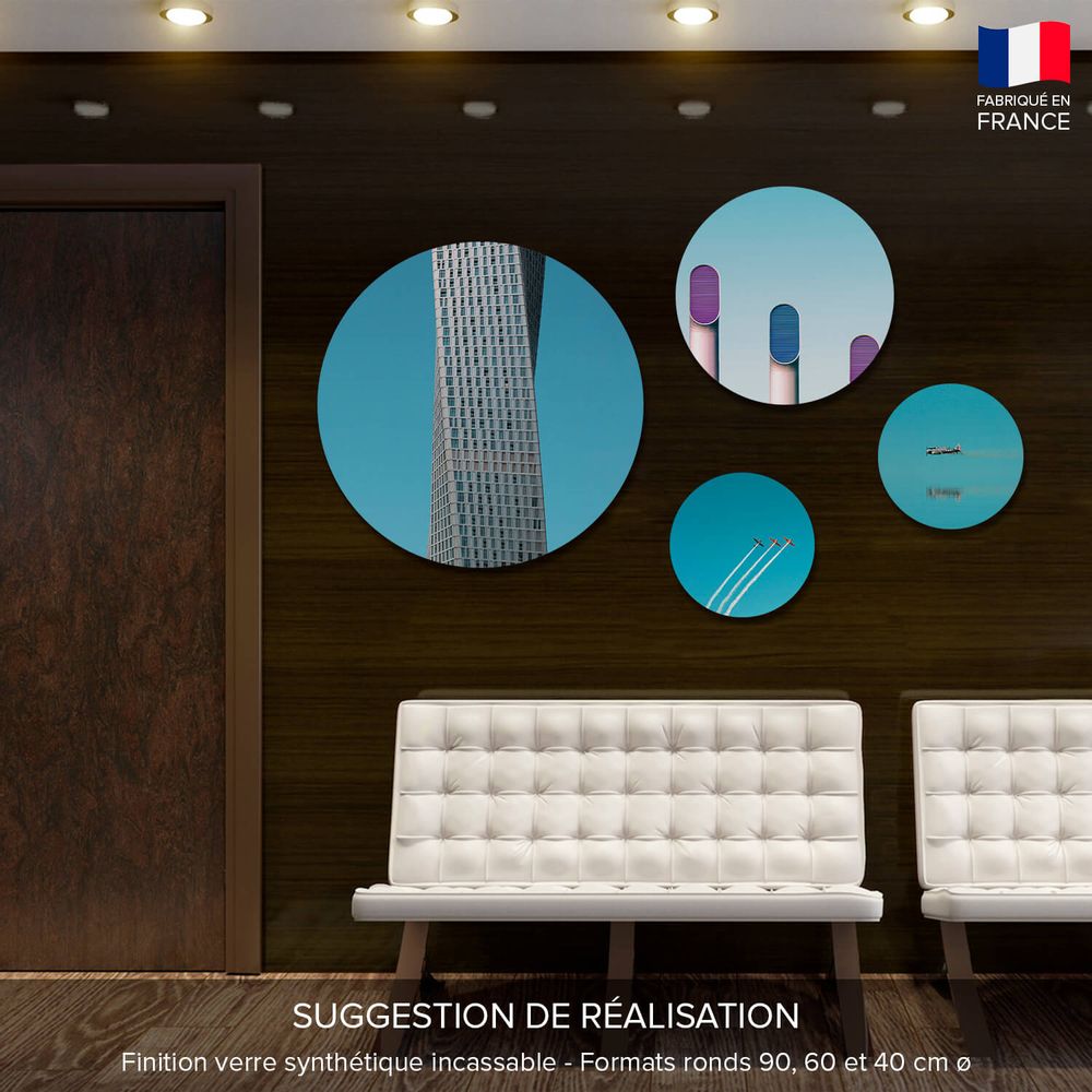 Photos d'art - Tirages d'art ronds sur support rigide  - PIXOPOLITAN