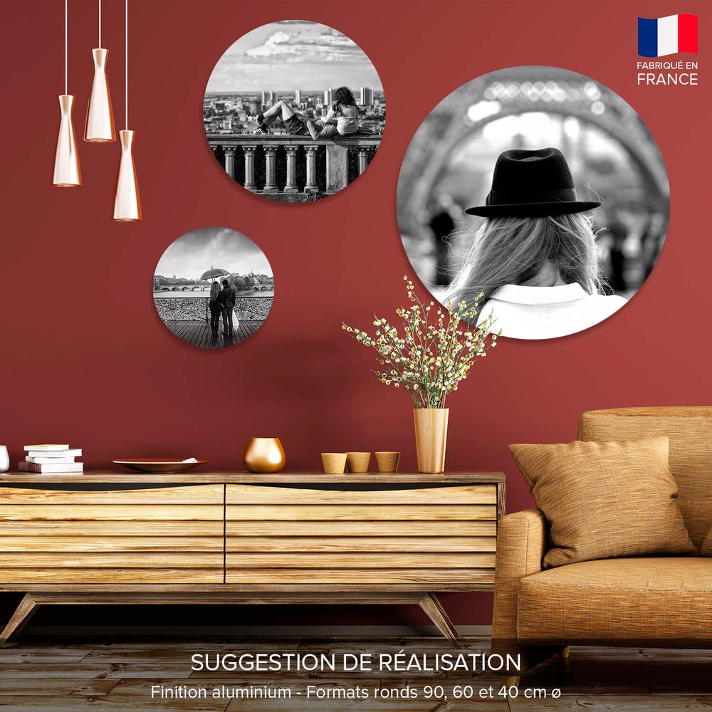 Photos d'art - Tirages d'art ronds sur support rigide  - PIXOPOLITAN